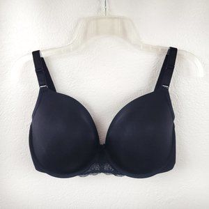 Torrid Curve Bra Size 38DD Solid Black Adjustable 38 DD